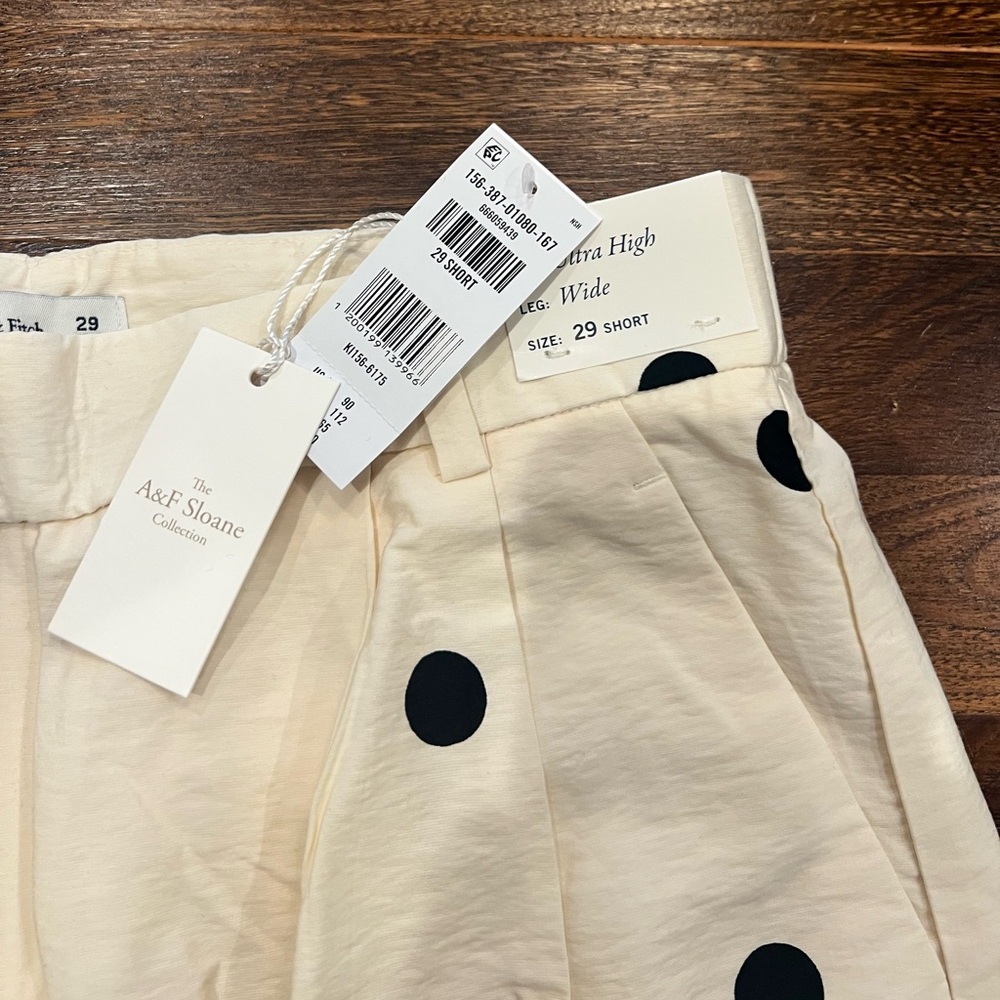 Abercrombie polka dot pant - Picture 2 of 2